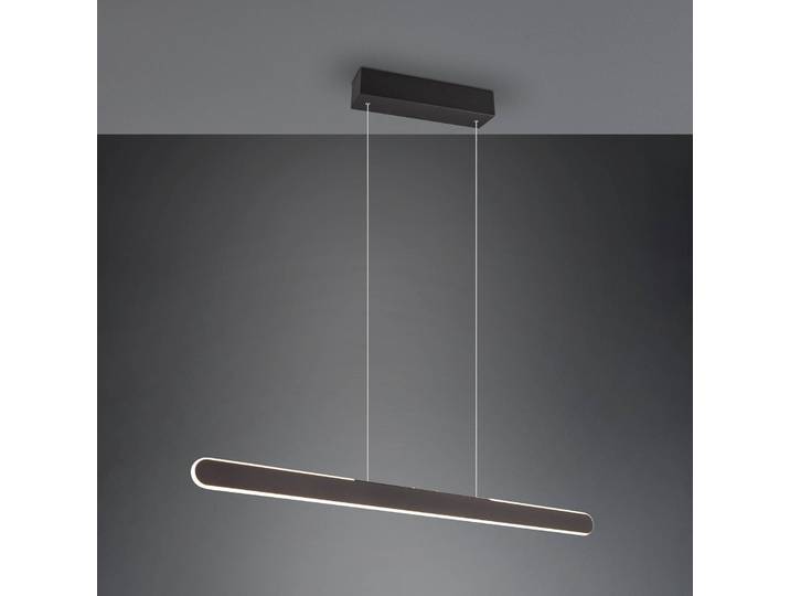 Trio Lighting Hängelampe Helios, dimmbar, schwarz, für Wohn- / Esszimmer, Modern