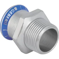 Geberit Mapress Edelstahl Übergang mit AG d54-R2
