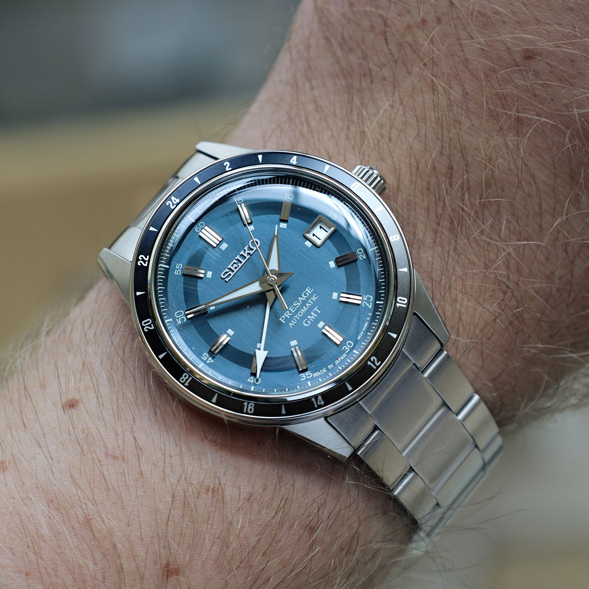 Seiko Presage Style 60s GMT SSK009J1