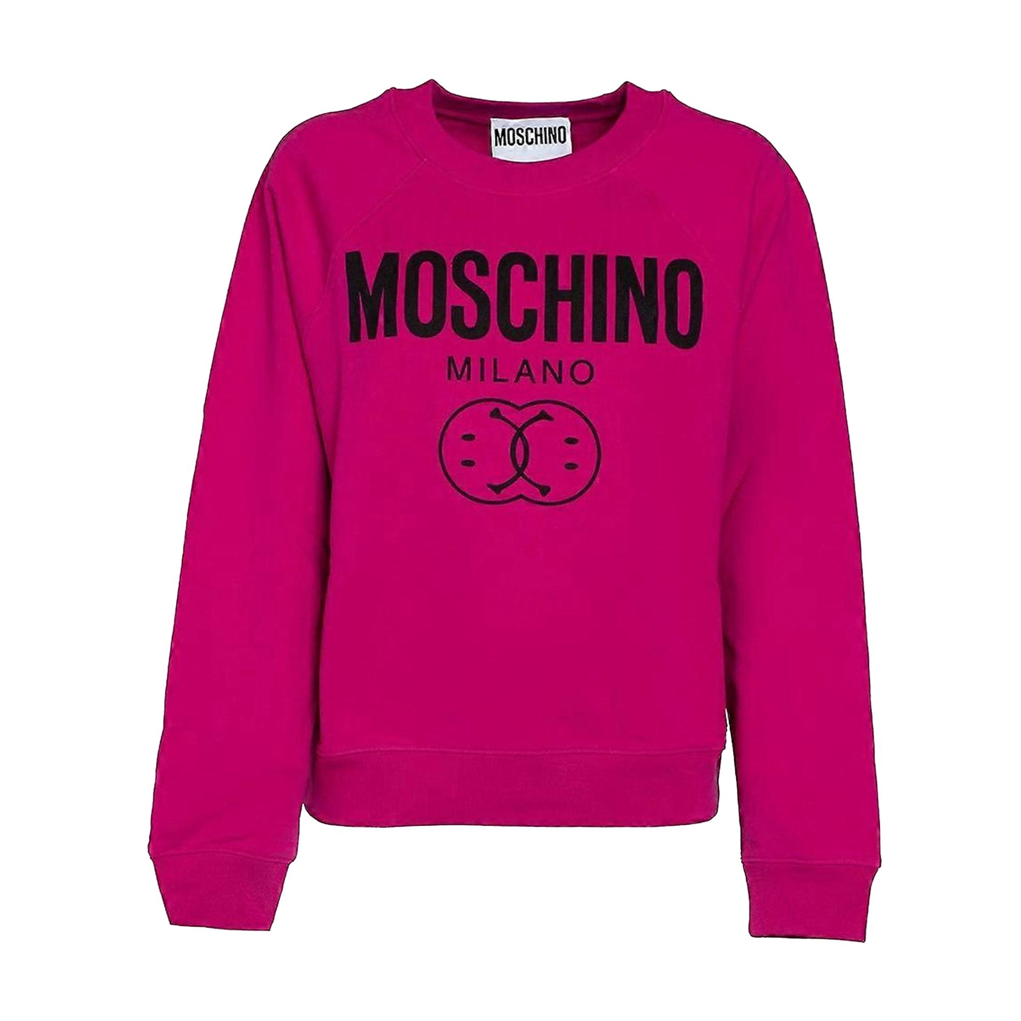 Moschino Heren Milano Trui (Roze)