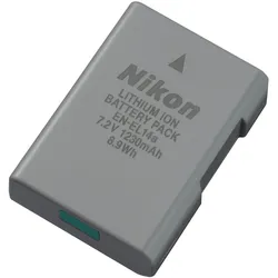Nikon EN-EL14a (Kamera Akku), Kamera Stromversorgung, Grau