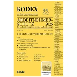 KODEXArbeitnehmerschutz2026, Fachbücher von Helmut Reznik