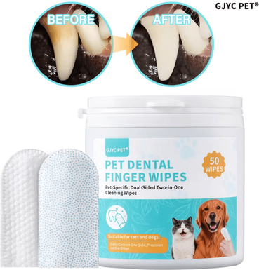 Inspire Curations FreshPaw Dental Finger Wipes For Dogs & Cats FreshPaw Dental Finger Wipes For Dogs & Cats