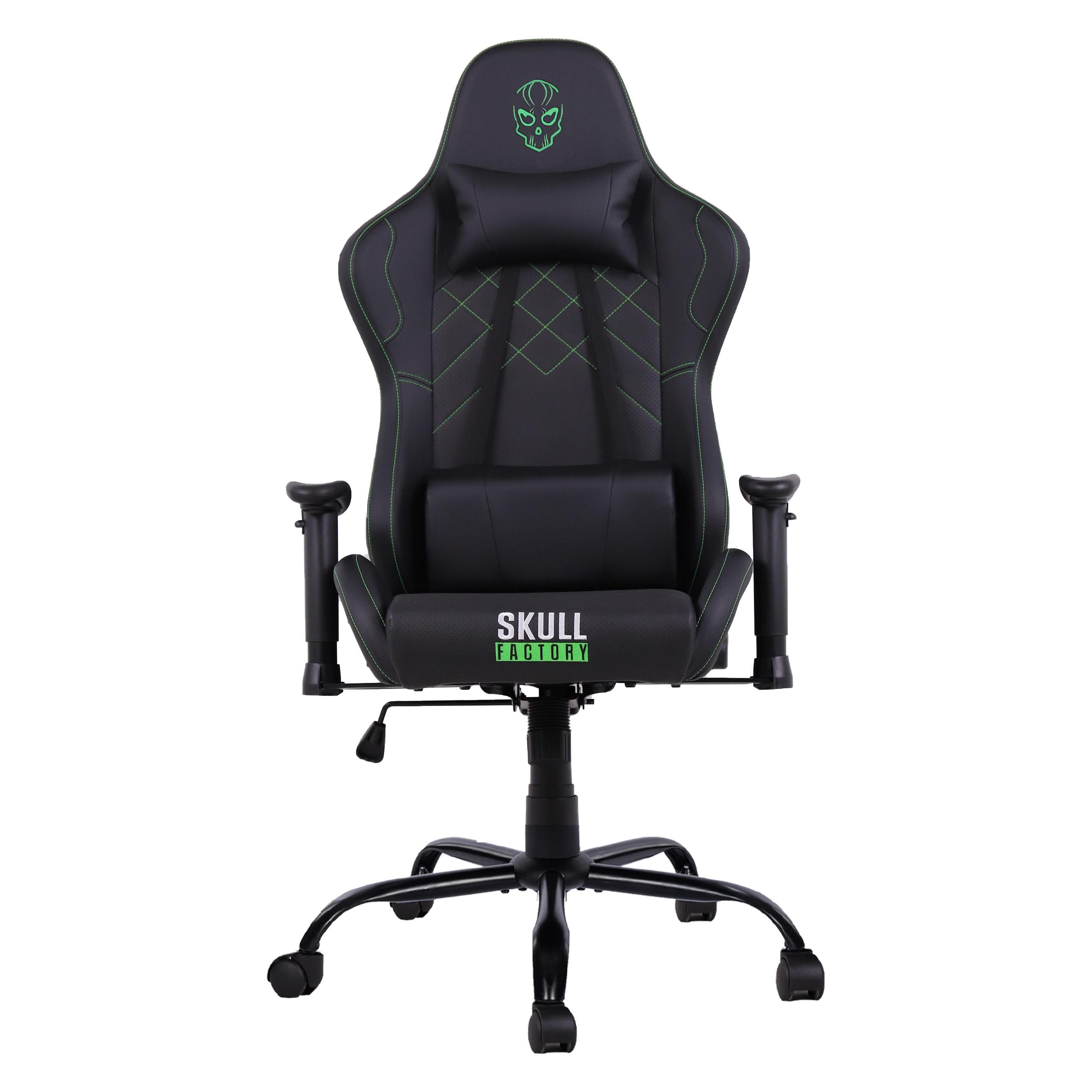 Skull Factory , Gaming-Stuhl, SF ACC0113 Advance, Schwarz (SF-ACC0113)