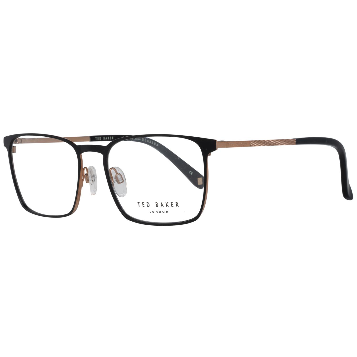 Ted Baker rechthoekige unisex zwart en koper TB4270 Patton