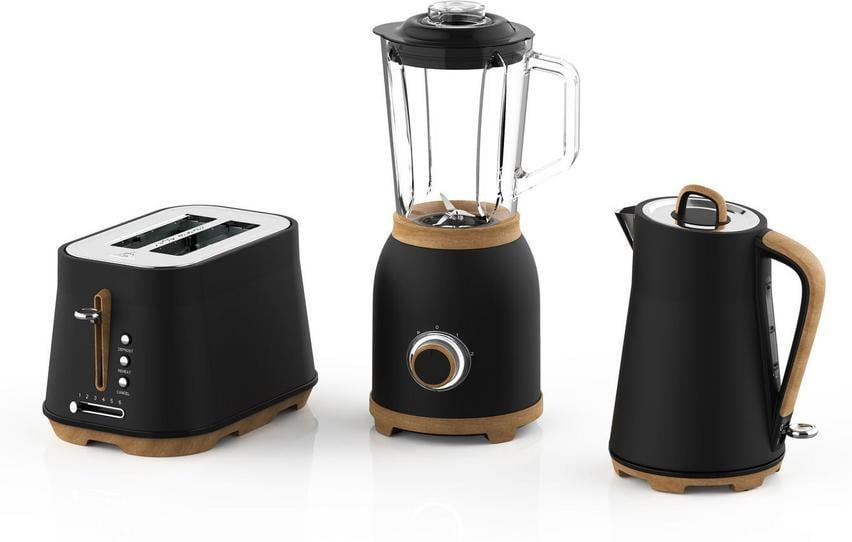 Witt Premium Element Breakfast Set Zwart