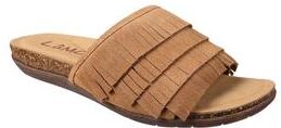 Women's Clea Slide Sandal by LAMO in Chestnut (Size 5 M)