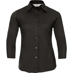 Russell Damen Stretch Bluse 3/4 Arm R-946F-0 black XS