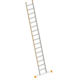 Layher Stufenanlegeleiter TOPIC - schwer belastbar 16 Stufen