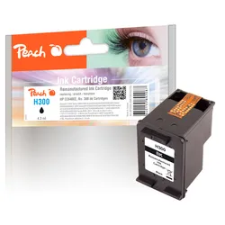 Peach Druckkopf schwarz kompatibel zu HP No. 300 bk, CC640EE