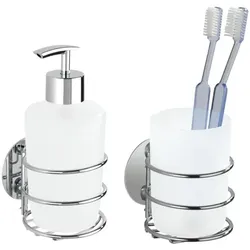 Wenko Bad-Accessoire Set, 7.5x16.5x9 cm