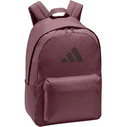 adidas Classic 3-Streifen Logo Rucksack (27,5 Liter) KQ6741 - maroon/black