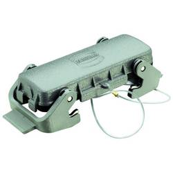 HARTING Schutzkappe 24B Metall mit 2 Bügel für Oberteil Verliersicherung mit großer Schlaufe incl. 2 x Easy Lock 09300245422