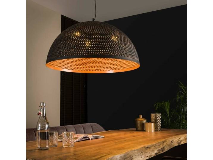 Liadomo Pendelleuchte Ocala Mega, Schwarz-Bronze, XXL-Schirm Ind