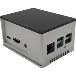 Radxa RockPi_GH_PROHP_SV SBC-Gehäuse Passend für (Entwicklungskits): Rock Pi Silber
