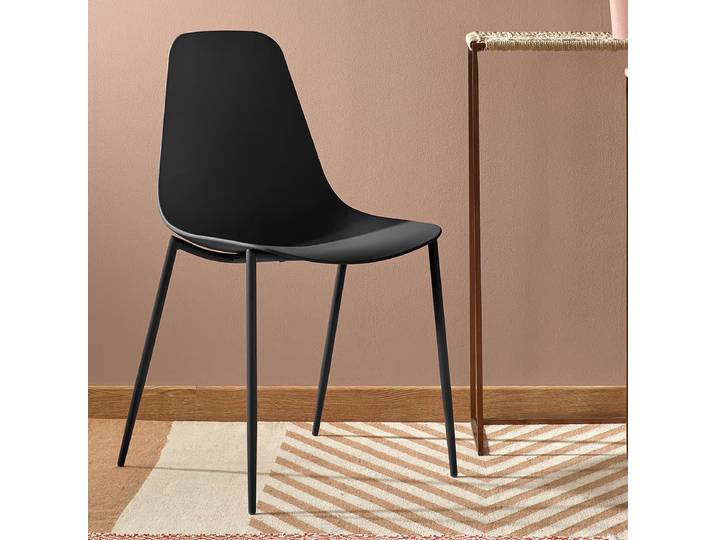 Kave Home Eetkamerstoel Whatts - zwart