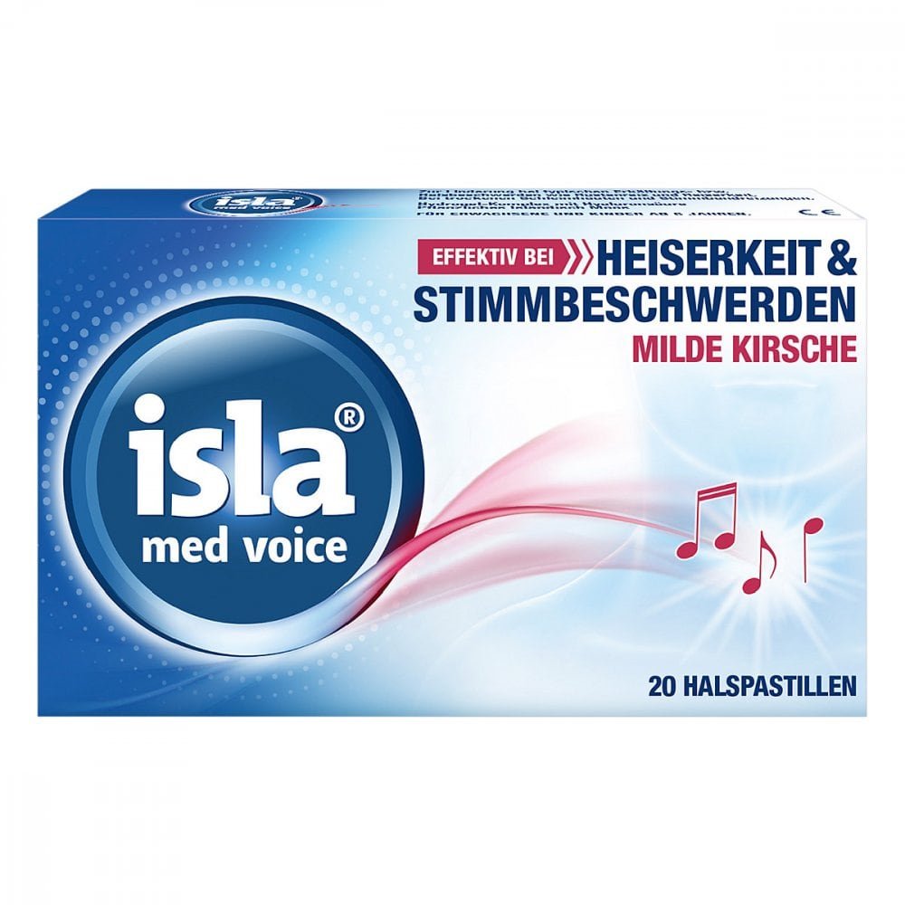 Engelhard Arzneimittel GmbH & Co.KG isla med voice Halspastillen bei Heiserkeit & Stimmbeschwerden 14168944