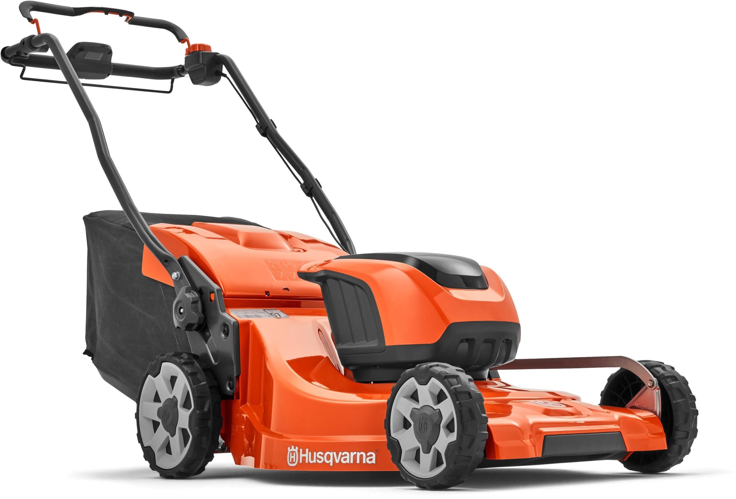 Akkurasenmäher HUSQVARNA "LC 347iVX Solo", weiß, neutral, Rasenmäher, Akkurasenmäher weiß, neutral Einheitsgröße