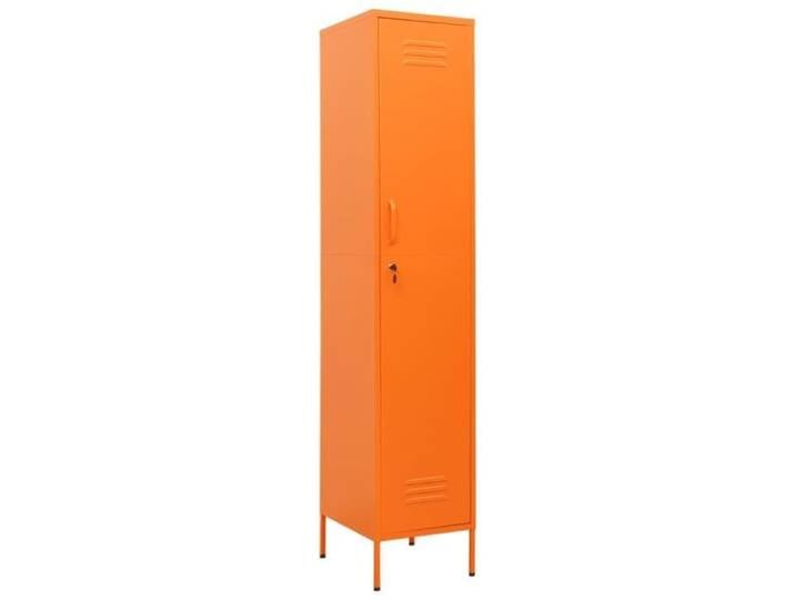 Armoire à casiers - VIDAXL - Orange - 35x46x180 cm - Acier