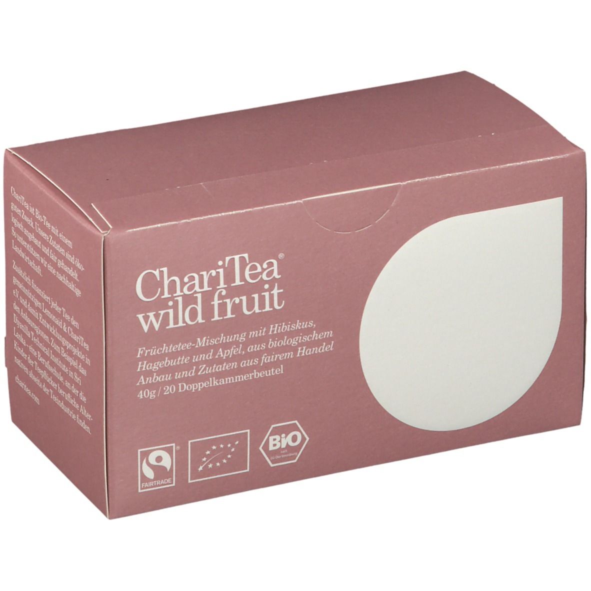 Charitea Wild Fruit Bio 20 St Filterbeutel