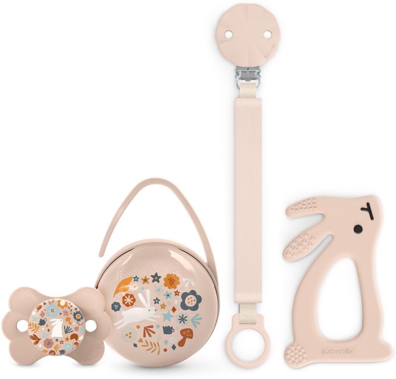 Suavinex Wonderland Gift Set 0-6 m Pink coffret cadeau pour les bébés