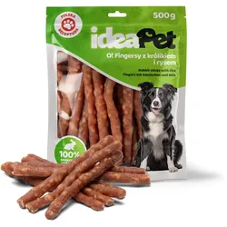 ideaPet Kaninchenstäbchen mit Reis 500 g