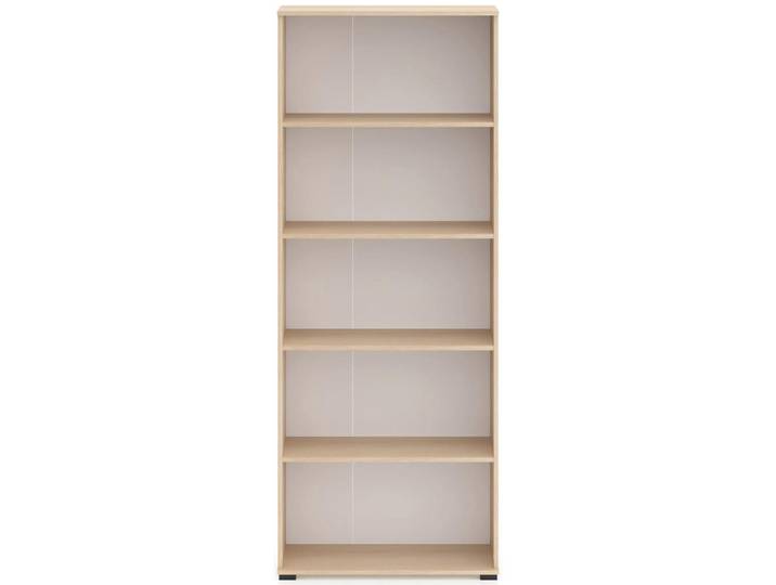 Selsey Standregal Odelis 79 cm, Beige, Kunststoff, 4 Fächer, Rechteckig, 79x203x33.7 cm, Wohnzimmer, Regale, Bücherregale