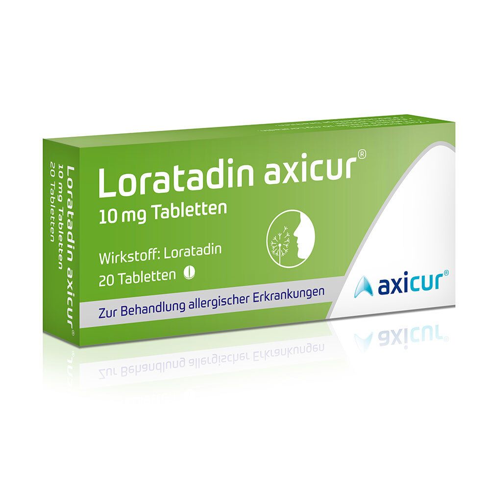 Loratadin axicur 10 mg Tabletten 50 St