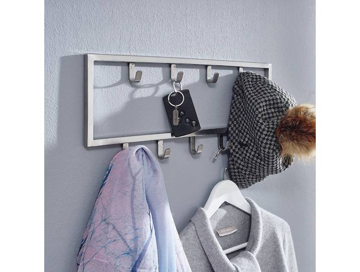 Porte-manteau mural Altenhagen 50cm Argenté