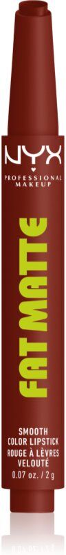 NYX Professional Makeup Fat Matte lip balm with mattifying effect Cocoa Cuddles 2 g