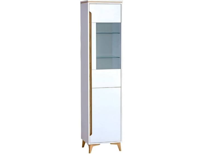 Xlmoebel Glasvitrine Elegante Glasvitrine mit modernem Design für stilvolle Aufbewahrung Hergestellt in Europa