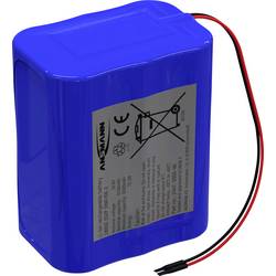Ansmann 3S2P Akkupack 6x 18650 Kabel Li-Ion 10.8V 6700mAh Akkupack 6x Li-Ion 10.8 V 6700 mAh 2447-3050-40
