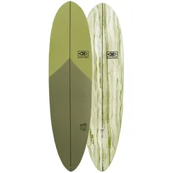 OCEAN EARTH HAPPY HOUR EPOXY SOFT Surfboard 2026 olive - 6,6