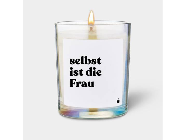 Duftkerze Rainbow Flowery Selbst ist die Frau