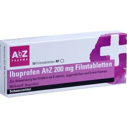Ibuprofen Abz 200 mg Filmtabletten 10 ST