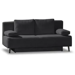Schlafsofa Spicy Cord Grau Anthrazit