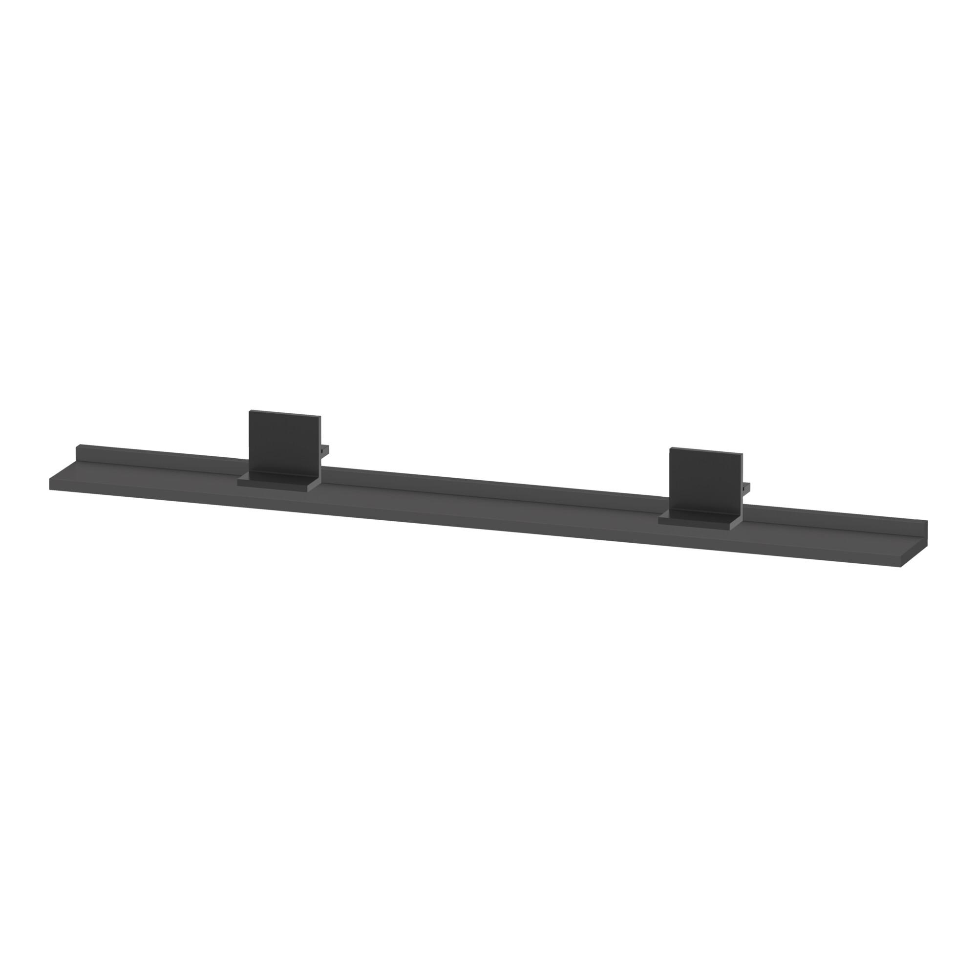 Duravit Spiegel-Ablage Sivida 125x65x3,6mm, graph ma, mont., sw (SV74340BD490000)