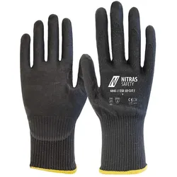 AS Arbeitsschutz Arbeitshandschuhe | 10 Paar Nitras ESD 3D CUT F Schnittschutzhandschuhe | Gr.10