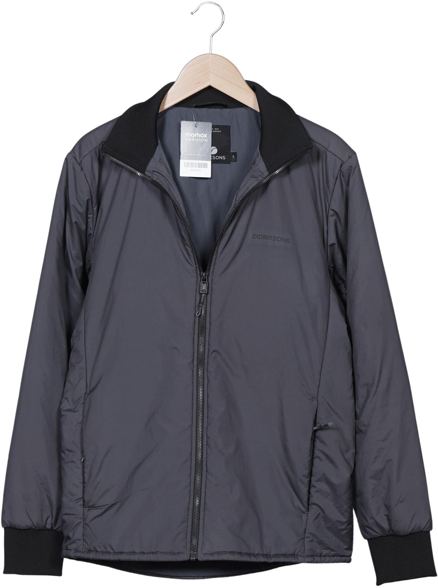 Didriksons Herren Jacke, Grau, Gr. M, Synthetik - Second Hand