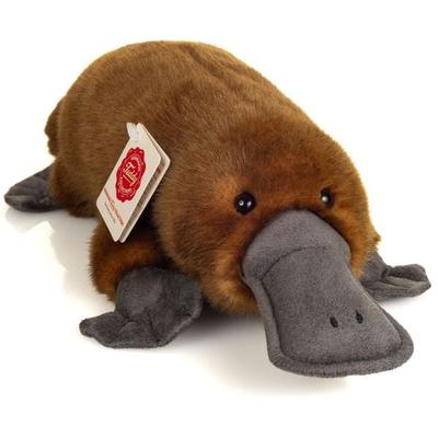 Teddy Hermann 92345 - Schnabeltier, braun, Plüsch, 35 cm