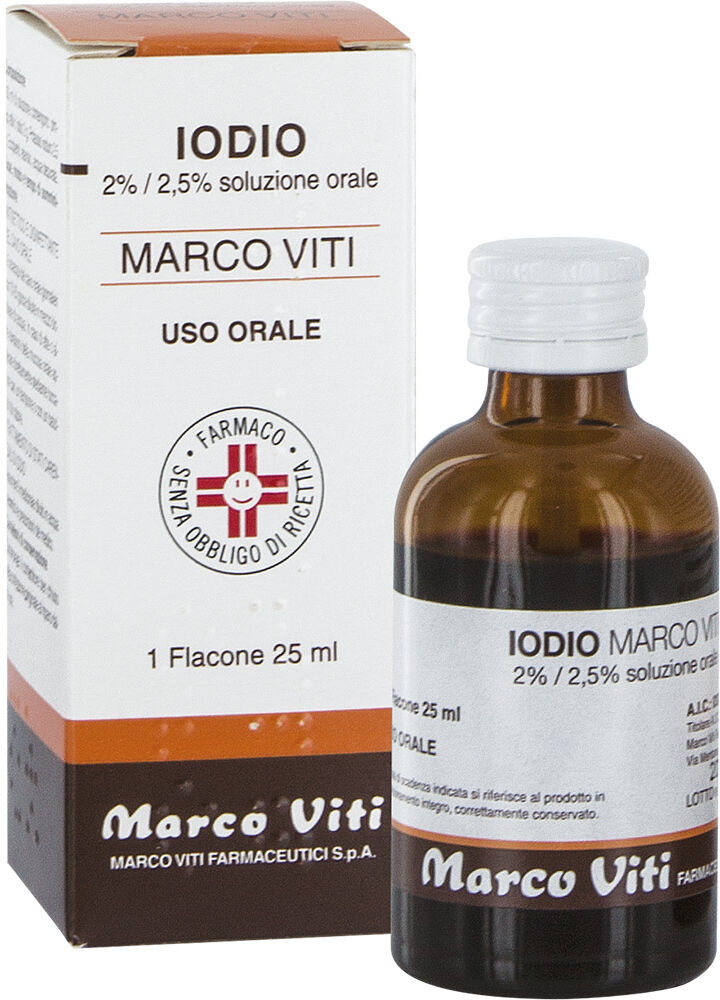 Marco Viti Farmaceutici Iodio 2% Soluzione Orale