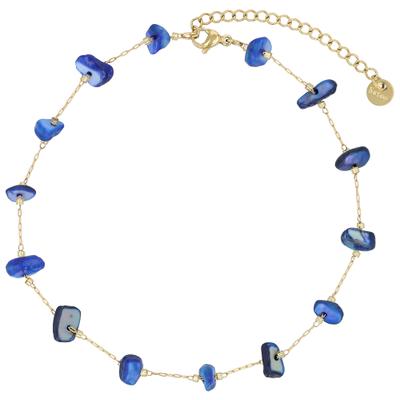Kettenanhänger ADELIA´S "Anhänger aus Edelstahl mit Perle", gold, Schmuckanhänger, Damen, Edelstahl, Kettenanhänger, Zum Verschenken an Menschen, die Ihnen am Herzen liegen