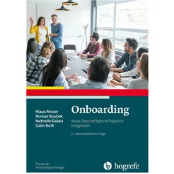 Onboarding, Fachbücher von Colin Roth, Klaus Moser, Nathalie Galais, Roman Soucek