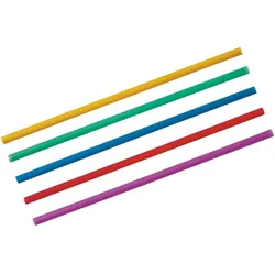 5000x  Mehrweg-Trinkhalme Ø 8 x Länge 240 mm Bunt