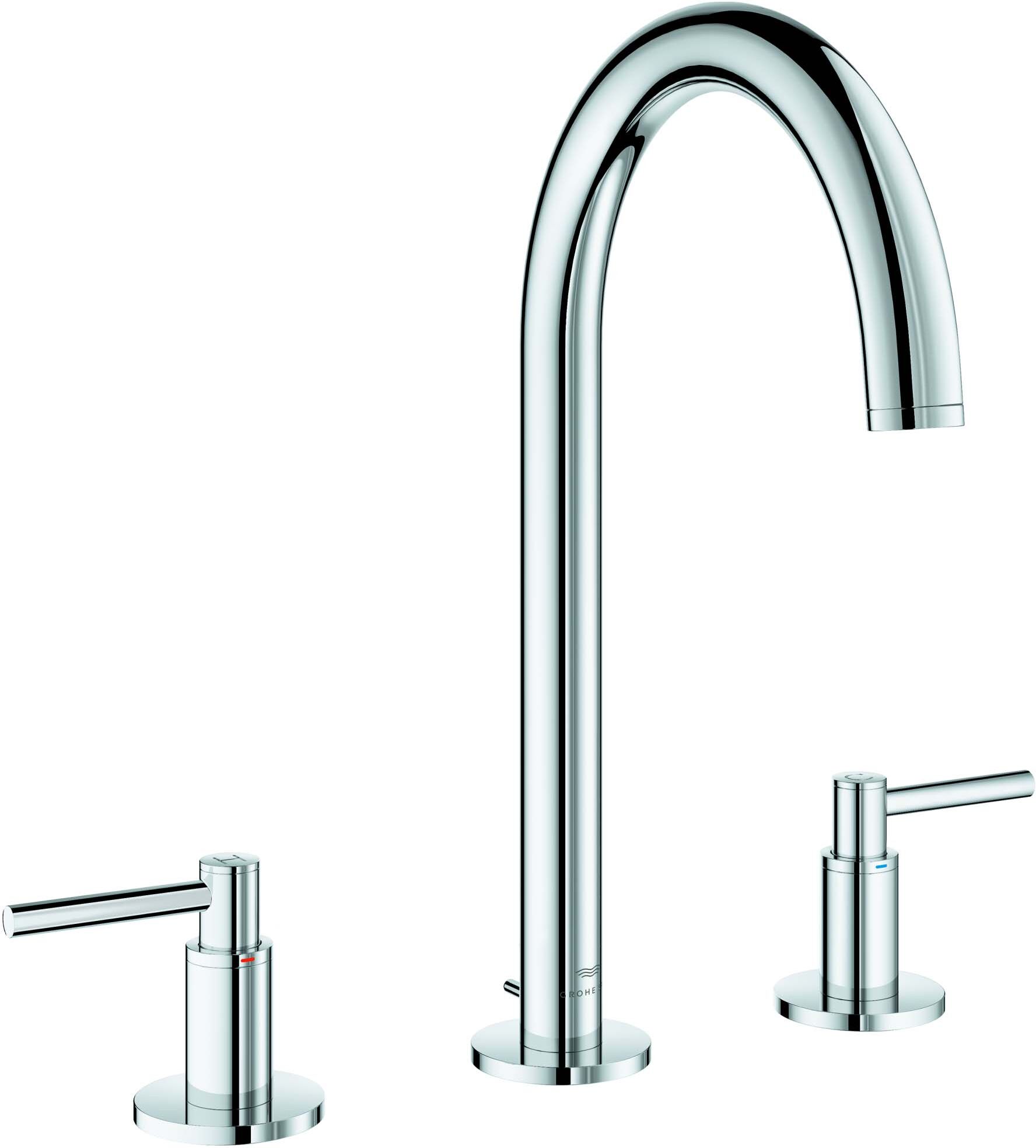 Grohe Atrio mitigeur lavabo 3 trous 20649000 1/2", chromé
