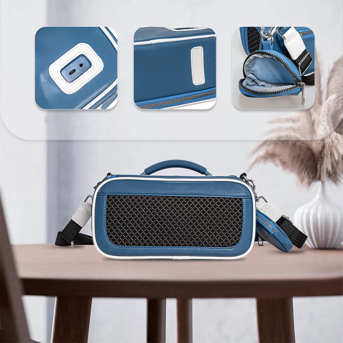 INF Tragetasche kompatibel mit Bose SoundLink Max – EVE-Schutz mit Ladezugang und Zubehörfach