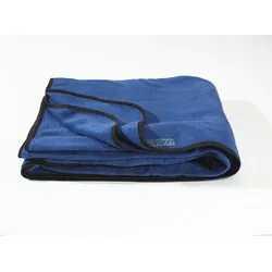 Cocoon Fleece Decke (Maße 200x160cm / Gewicht 0,89kg) - STK - blue pacific