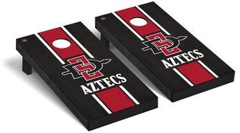 Skip's Garage San Diego State University SDSU Aztecs 2x4 Pro Cornhole Boards - V5