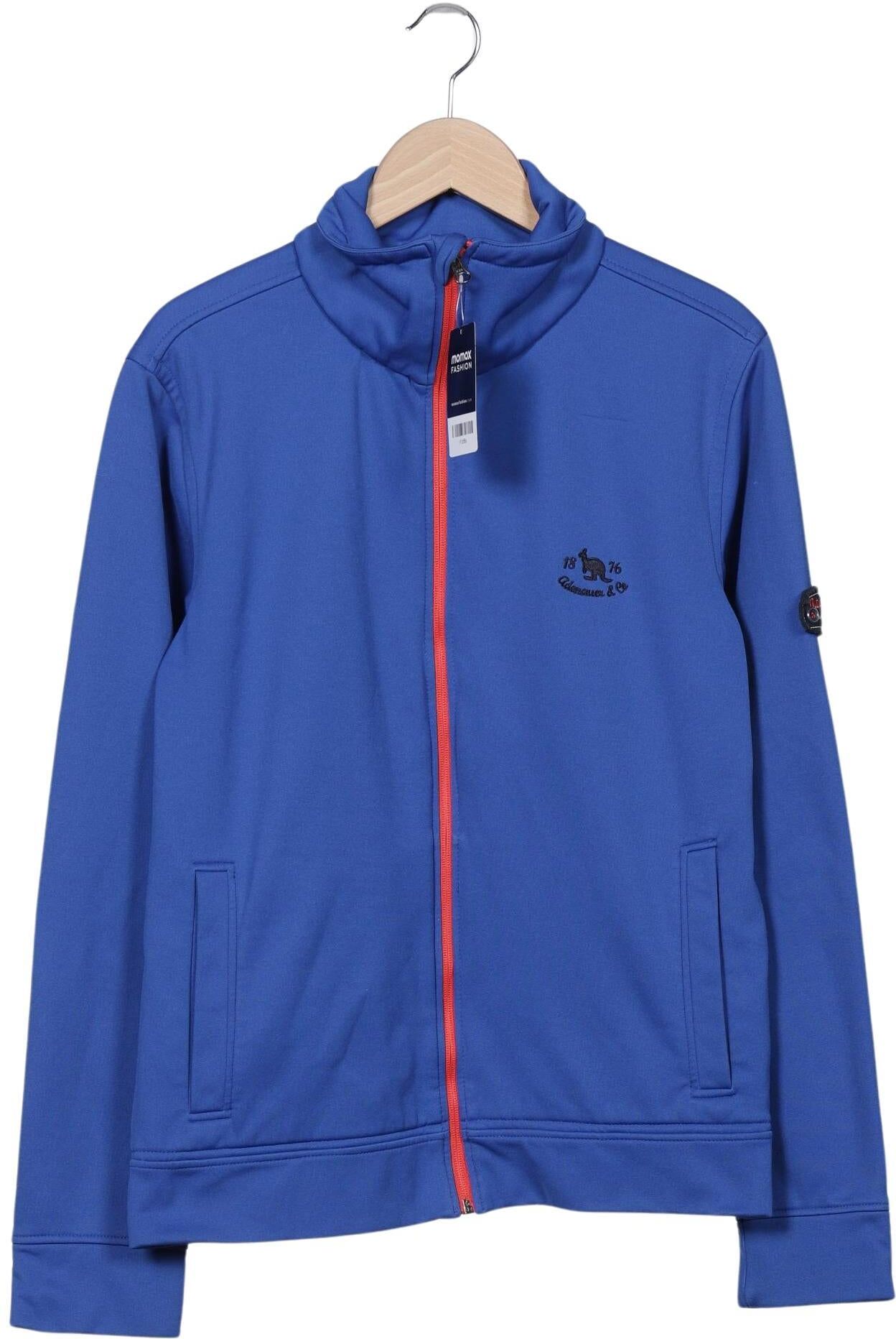 Adenauer & Co Herren Sweater, Blau, Gr. L, Synthetik - Second Hand