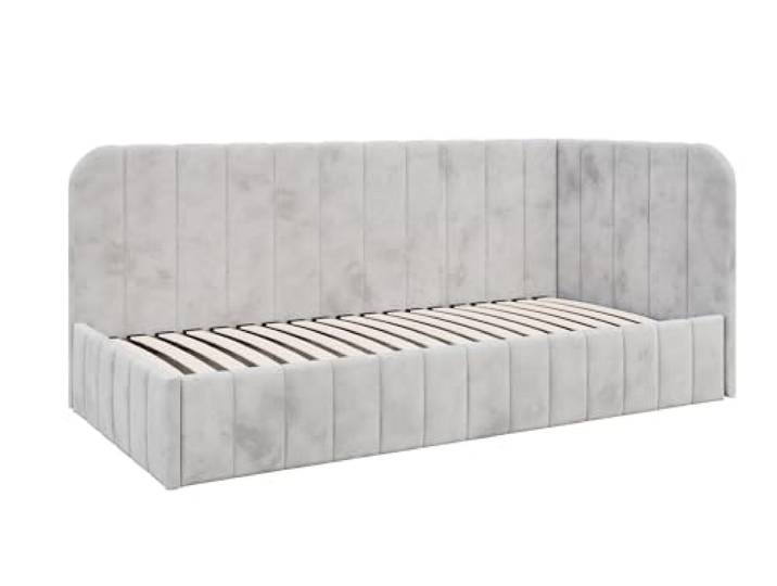 Jugendbett Mario SM 02, 100x200 cm, Bettkasten, Asche, Rechts MOEBELPAKET MARIO SM 02 Eckbett, Jugendbett mit Bettkasten 100x200 cm, Asche, Rechts